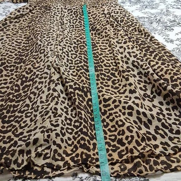 ASOS Leopard Print Maxi Dress EUC - Picture 13 of 14